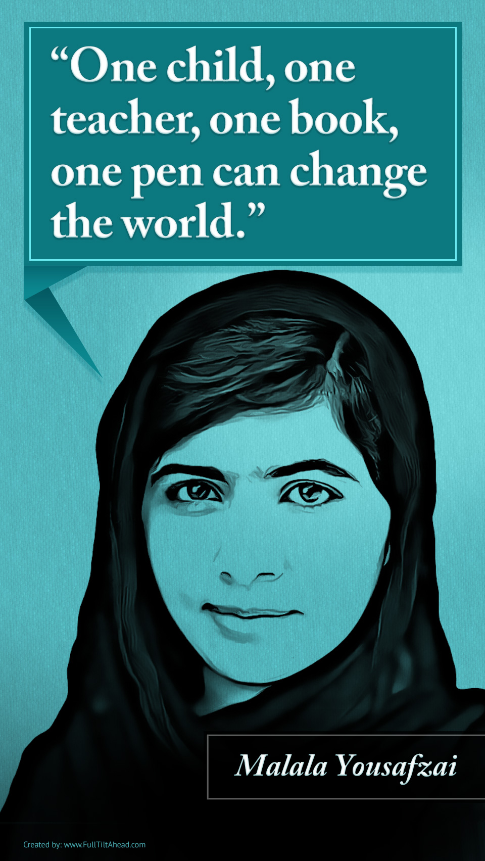 Malala Yousafzai Change The World