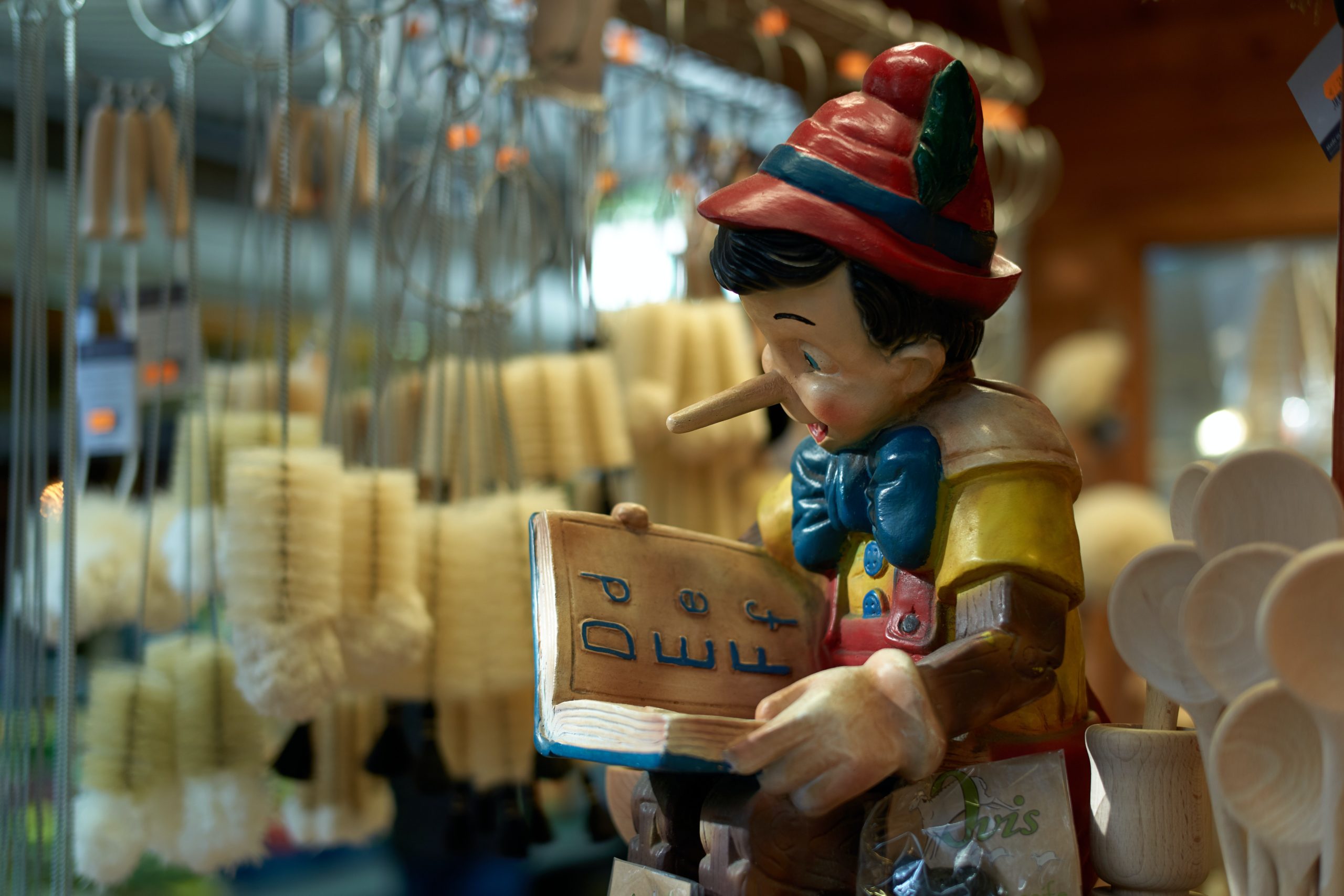 Pinocchio figurine
