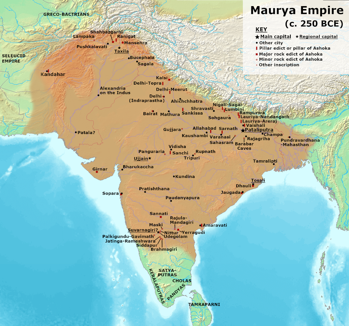 Expansion Of The Maurya Empire